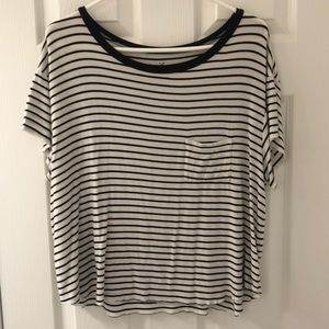 AE striped top